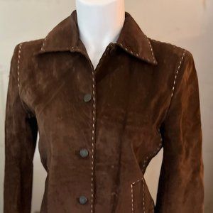 Dolce & Gabbana Suede Western Style Jacket